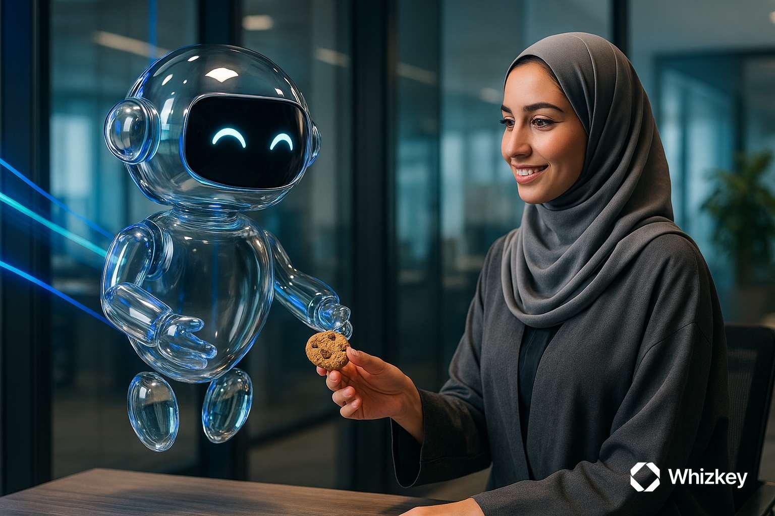 AI chatbot enhancing employee engagement in Kuwait office