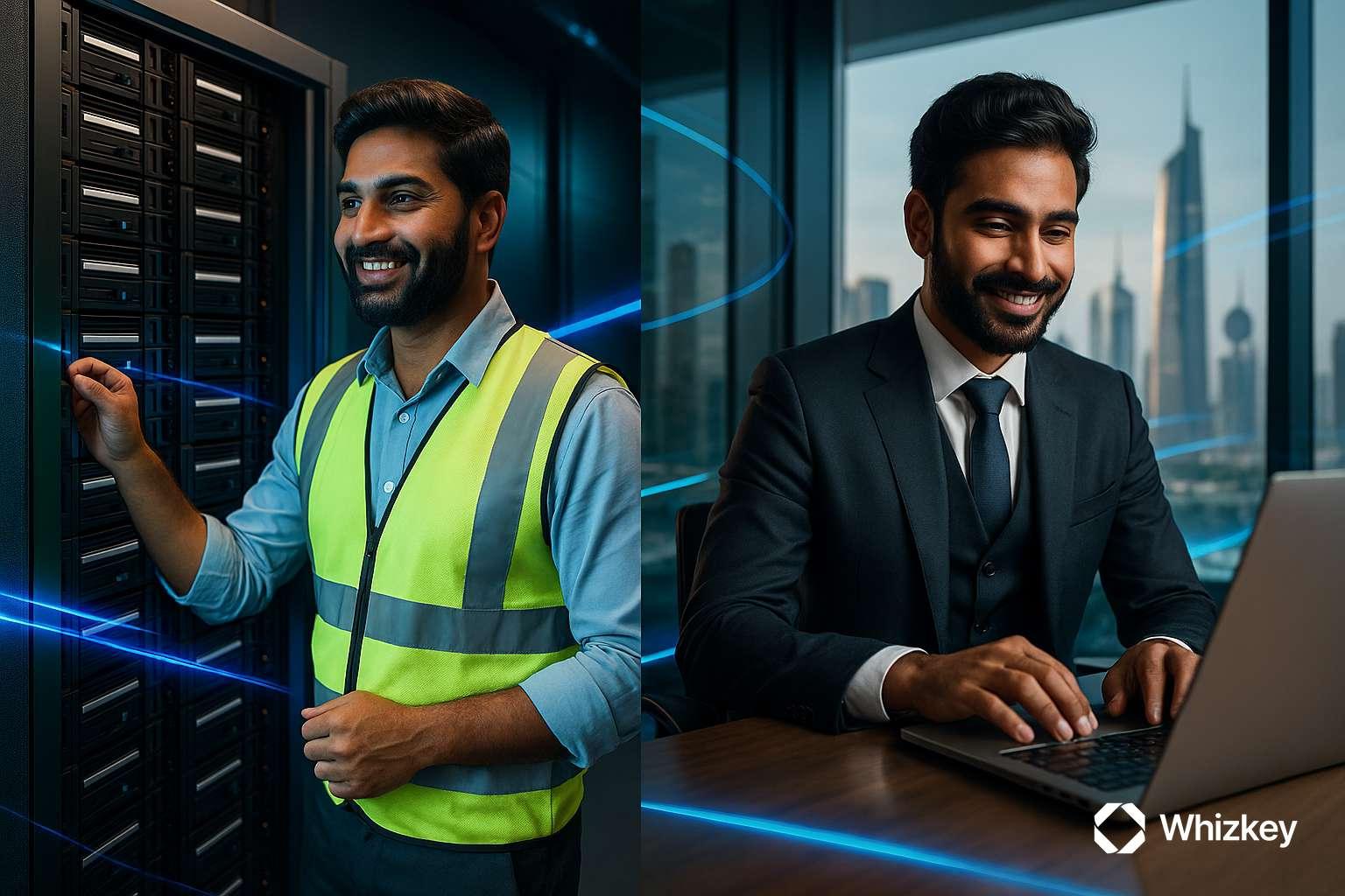 Indian engineers showcasing integration across legacy systems and modern software platforms