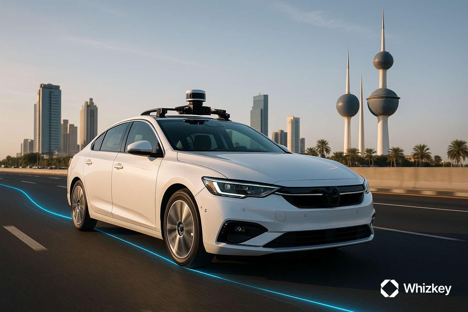 Autonomous AI agent revolution in Kuwait through driverless mobility technology